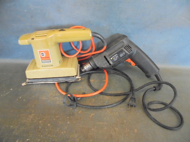 lot 48 image: Power Drill and Sander