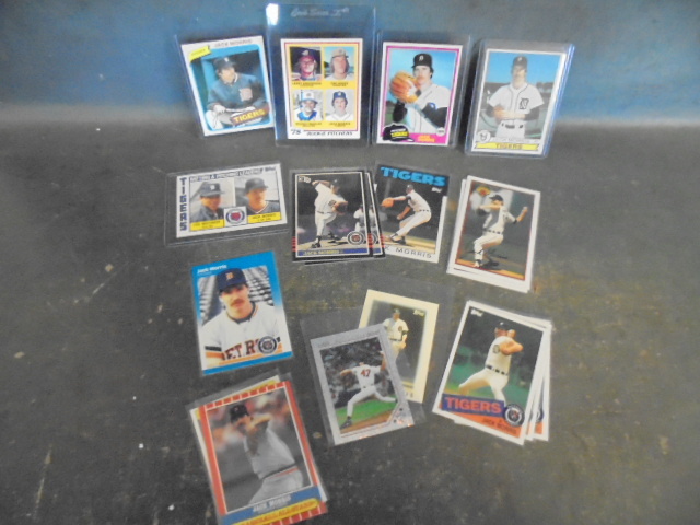 lot 28 image: Jack Morris Baseball Card Collection with 1978 Topps Rookie Card