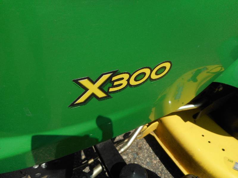 John Deere X300 Riding Lawn Mower