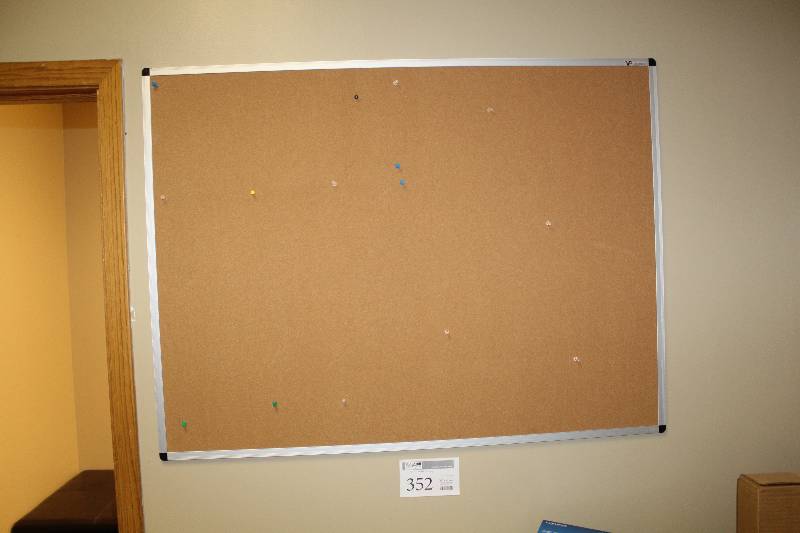 lot 352 image: Lot of (2) Corkboards