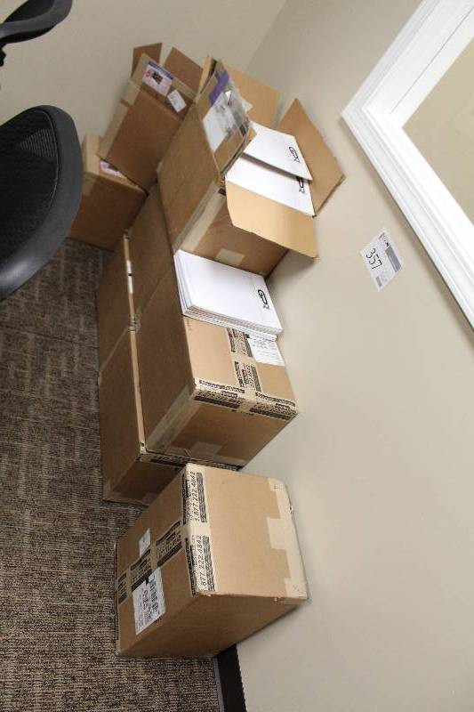 lot 357 image: Lot of (6) Boxes of Grid Paper Pads