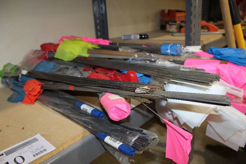 lot 410 image: Ground Markers w Flags