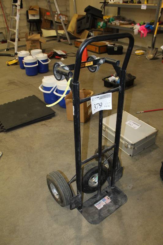 lot 379 image: 4-Wheel Hand Truck