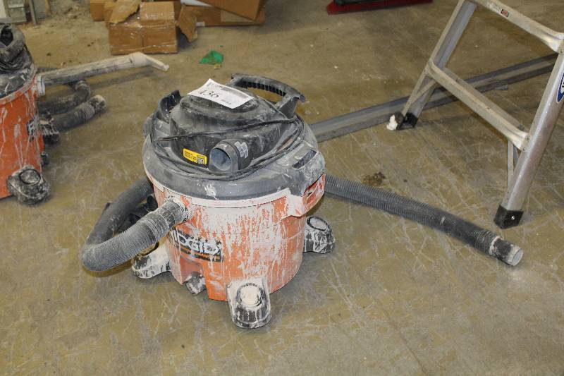 lot 436 image: Ridgid Shop Vac