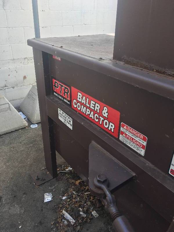 lot 19 image: PTR -  TRASH COMPACTOR MODEL NUMBER TP200SP - SERIAL NUMBER 128289 MADE IN 2012 - VERY CLEAN  MAJOR REMOVAL PROJECT