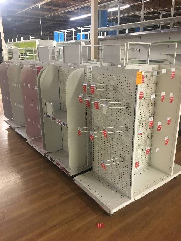 lot 44 image: 5 TOTAL RETAIL FIXTURES YOU GET ALL 5