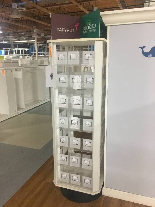 lot 49 image: RETAIL CARD DISPLAY