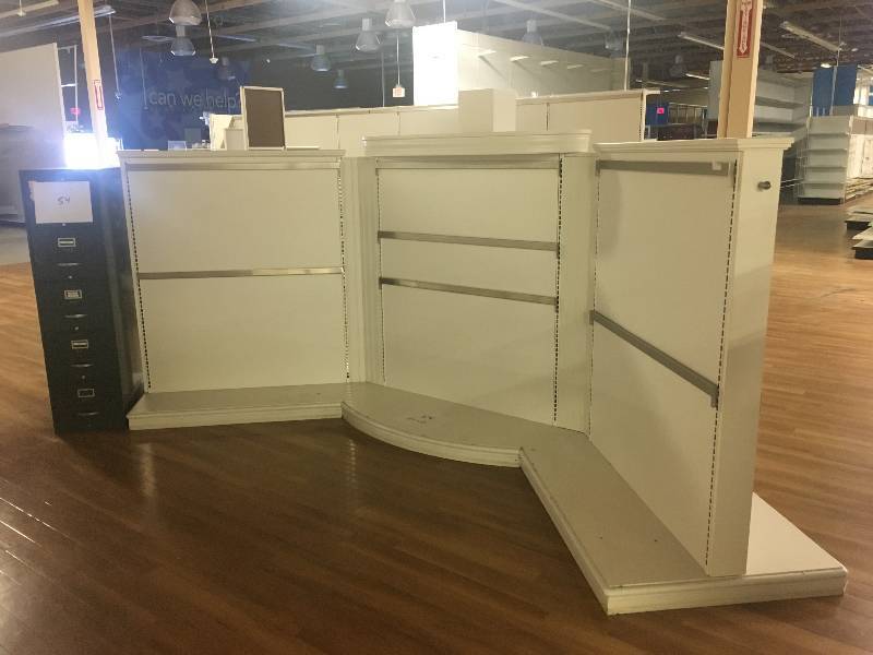 lot 54 image: RETAIL DISPLAY AND FILE CABINET