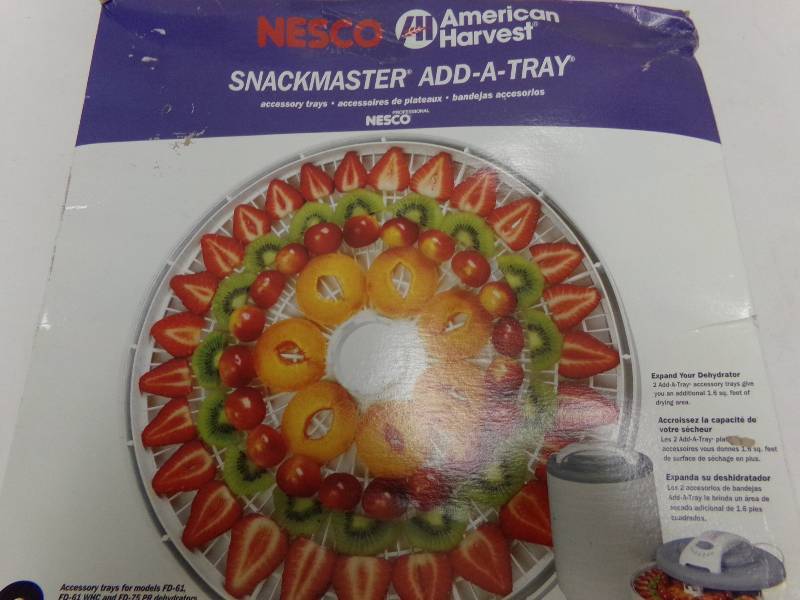 lot 500 image: FOOD DEHYDRATOR TRAY