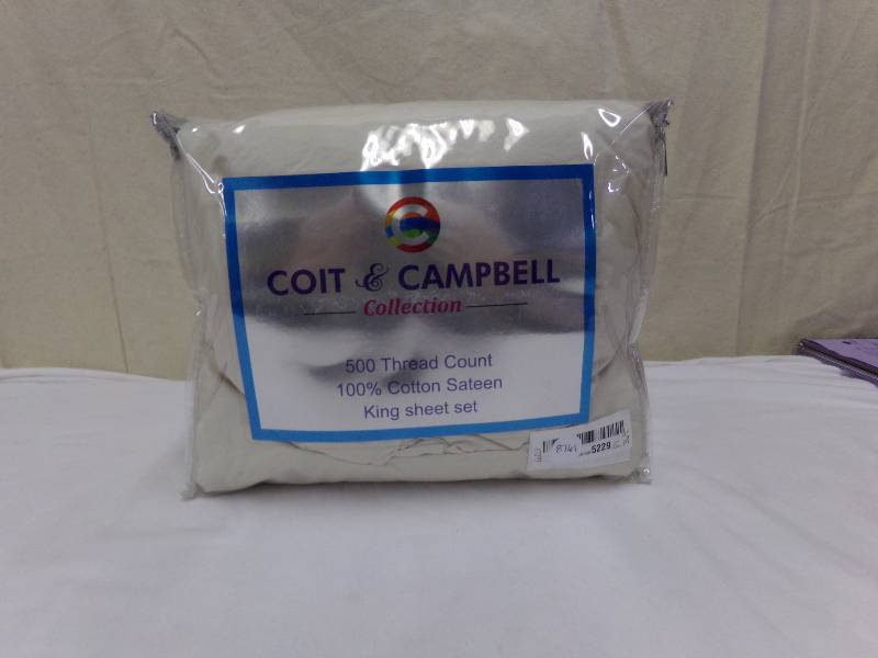 lot 515 image: KING SIZE SHEETS, NEW