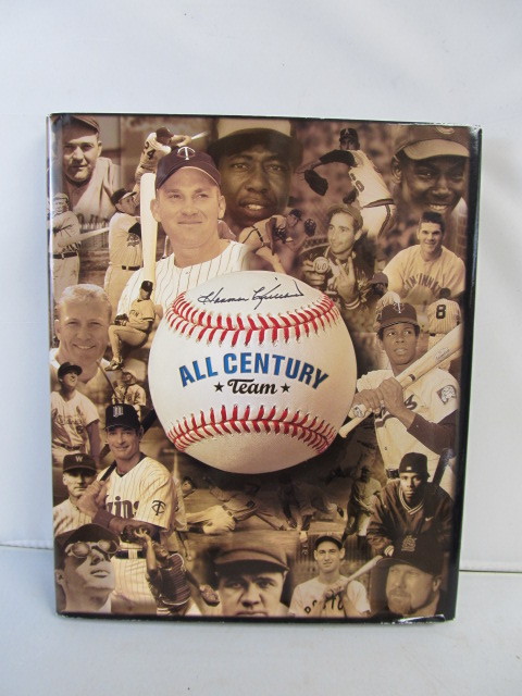 lot 44 image: HARMON KILLEBREW Signed - Baseball All Century Team Hardcover Books