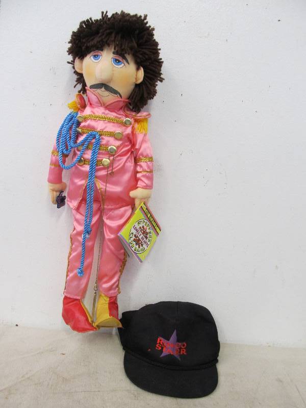 lot 89 image: Vintage RINGO STARR Plush wHat