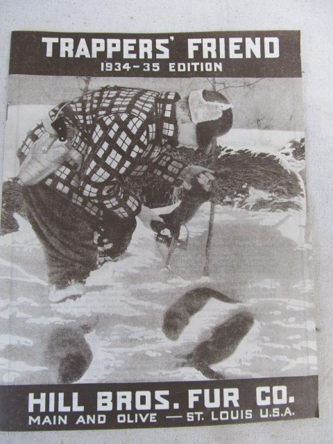 lot 152 image: HILL BROS FUR COMPANY 1934-35 Hunting Trapping Supply Catalog