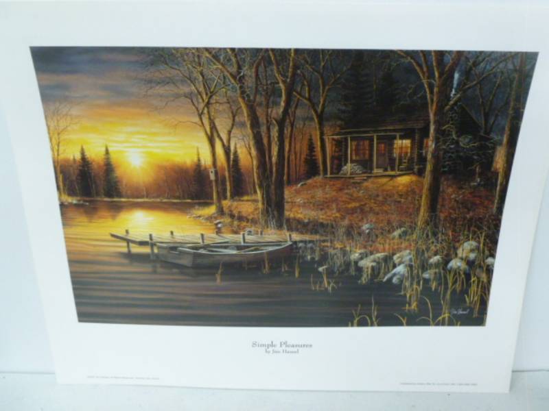 lot 24 image: Jim Hansel Print