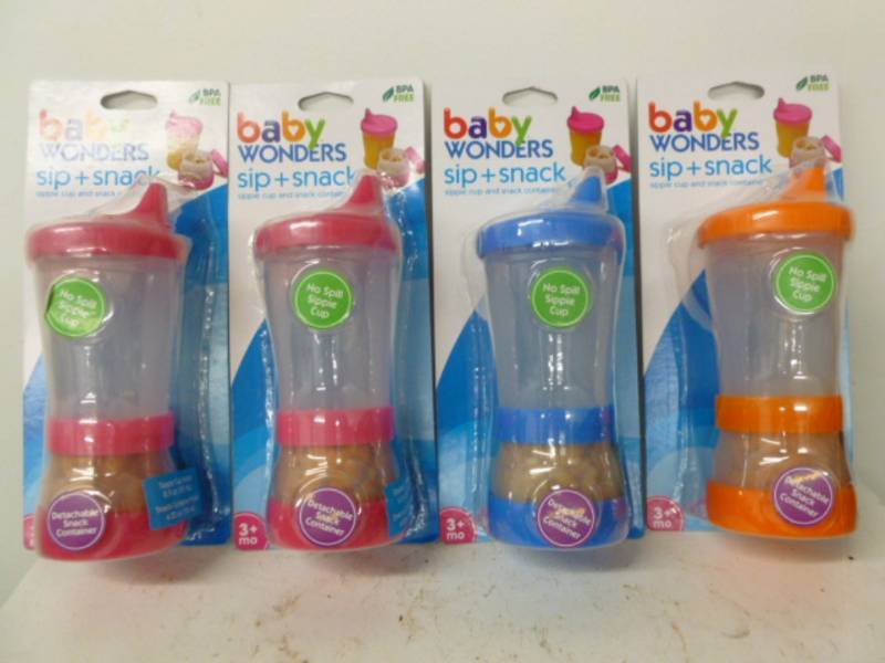 lot 41 image: New Baby Sippie Cups