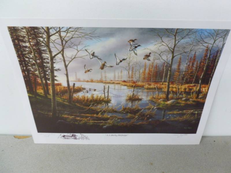 lot 55 image: Ken Zylla Print