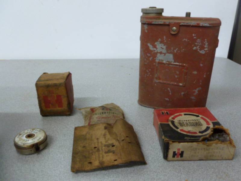 lot 109 image: Vintage Tractor Parts