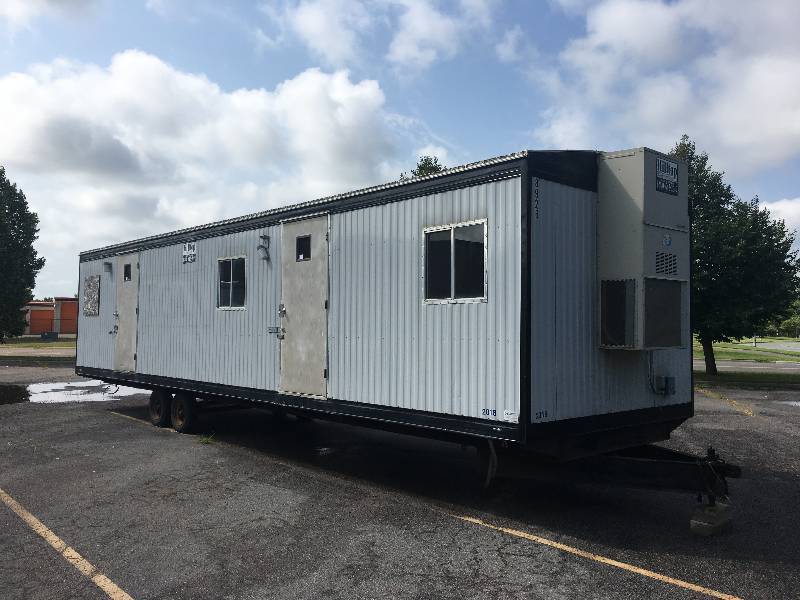 HILL TOP TRAILERS -  UTILITY JOB TRAILER - 40 LONG - 7 TALL - 10 WIDE - TONS OF STORAGE - ALL CONTENTS INSIDE INCLUDED - (#2018)