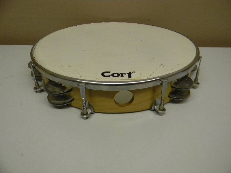 lot 54 image: VINTAGE CORT TAMBOURINE - SEE PICTURES