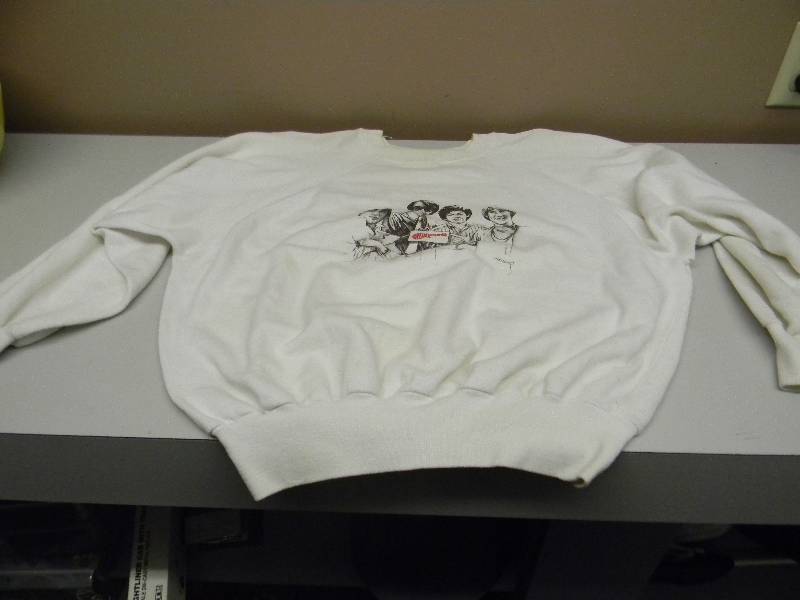 lot 68 image: VINTAGE MONKEES SWEATSHIRT  - OLD SCHOOL - SEE PICTURES