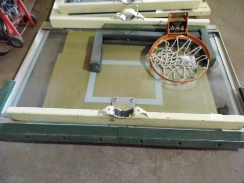 lot 8 image: Backboard w Hoop from NDSU