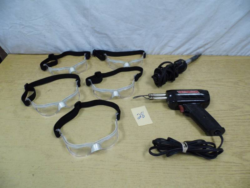 lot 28 image: Soldering Guns - Eye Protection