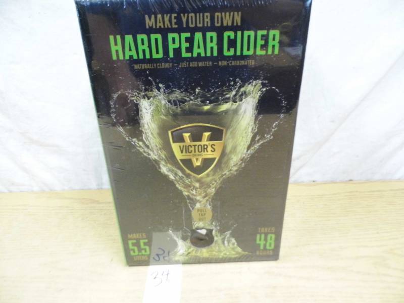 lot 34 image: Hard Pear Cider Kit