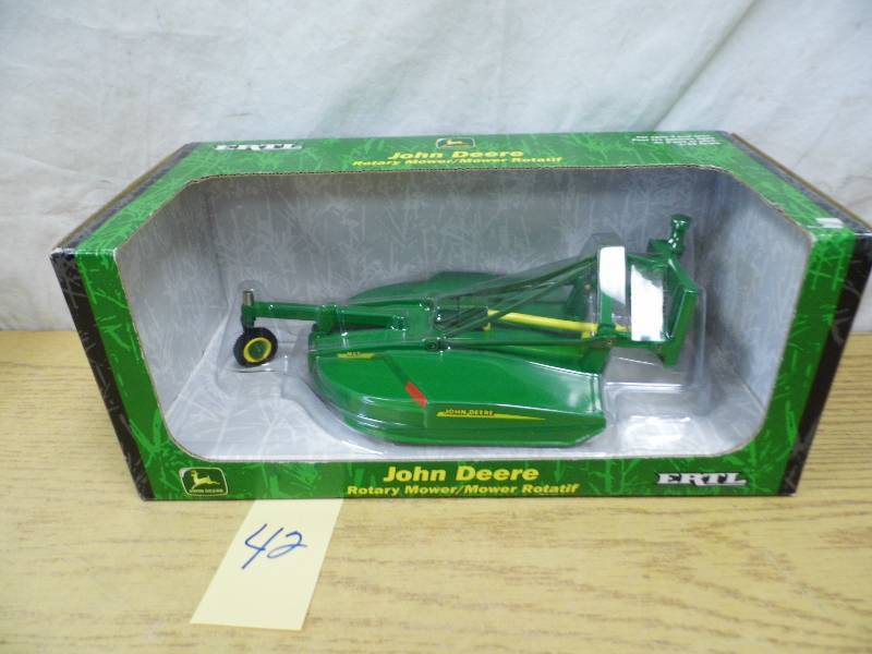 lot 42 image: Ertl John Deere Rotary Mower