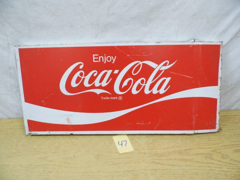 lot 47 image: Coke Sign