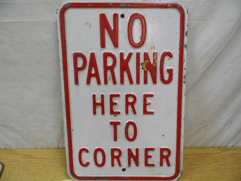 lot 50 image: No Parking Sign