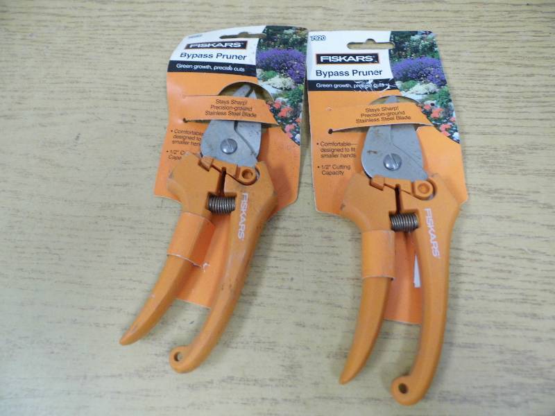 lot 74 image: Pair Fiskars Pruners