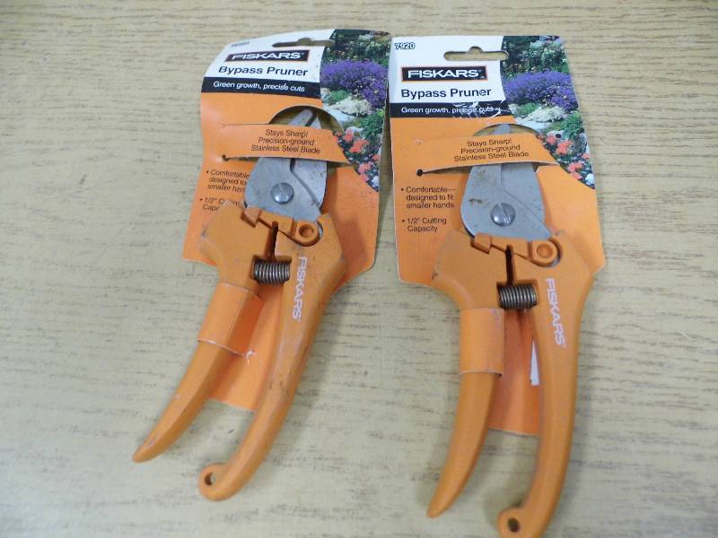 lot 75 image: Pair Fiskars Pruners