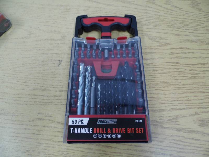 lot 98 image: T-Handle Drill & Driver Bits