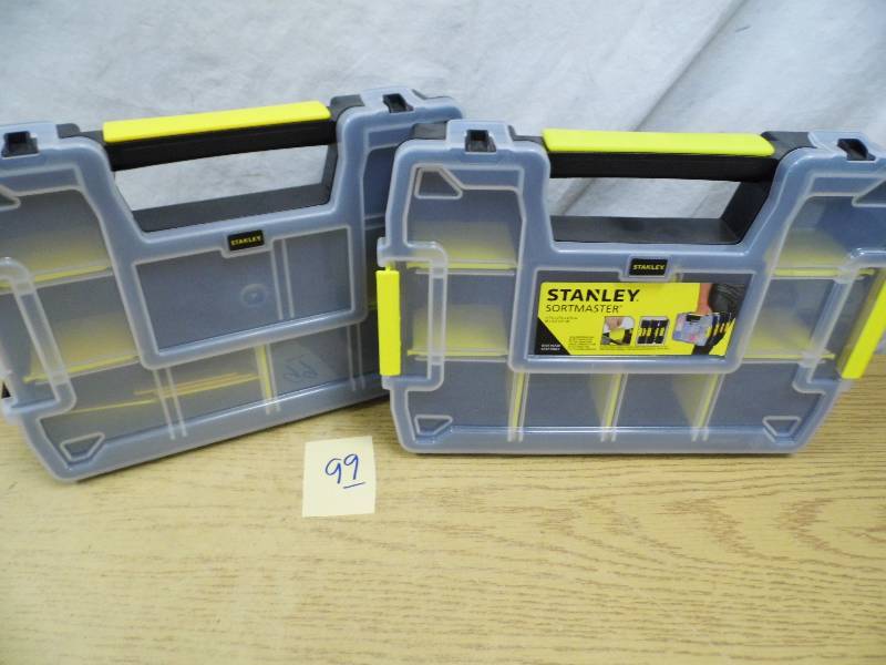 lot 100 image: Stanley Organizers