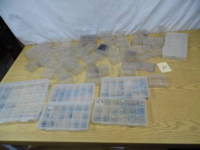 lot 101 image: Plastic Cases - Organizers - Hardware