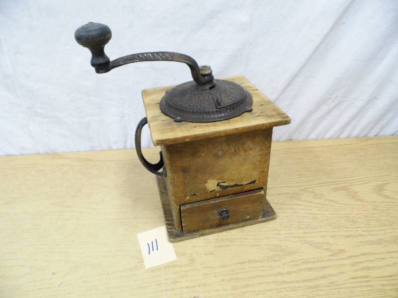 lot 111 image: Antique Coffee Grinder