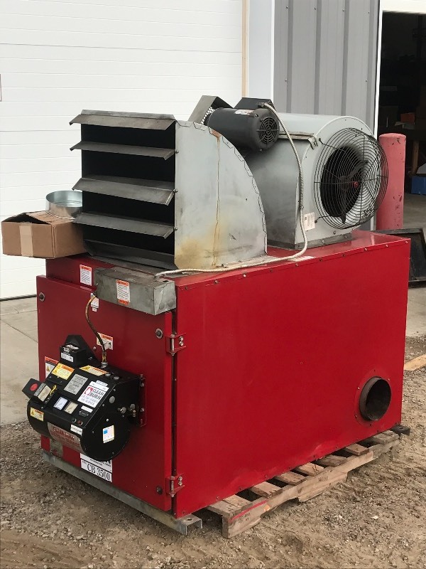 Clean Burn Waste Oil Furnace | Loretto Equipment #390 | K-BID