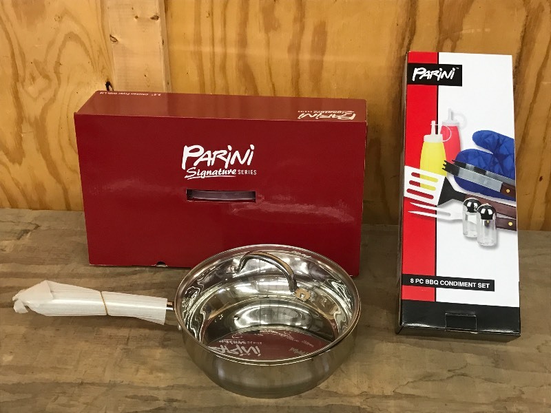 lot 6 image: Lot Of (1) New Parini BBQ Set & (1...