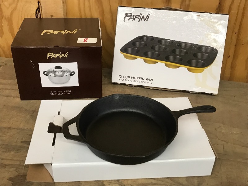 lot 8 image: Lot Of (1) New Parini 6-Quart Past...
