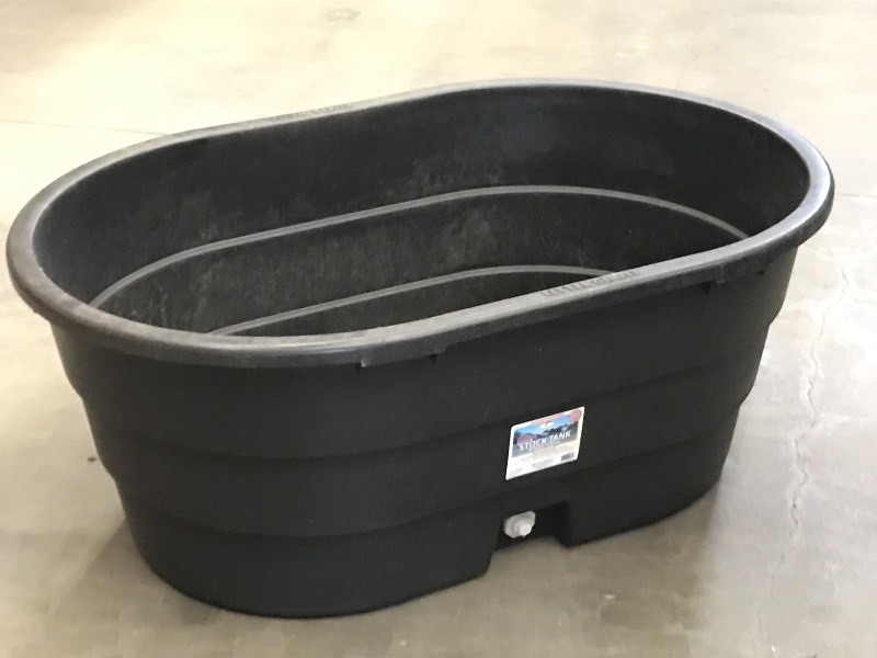 lot 30 image: Farm Grade 100-Gallon Stock Tank, I...