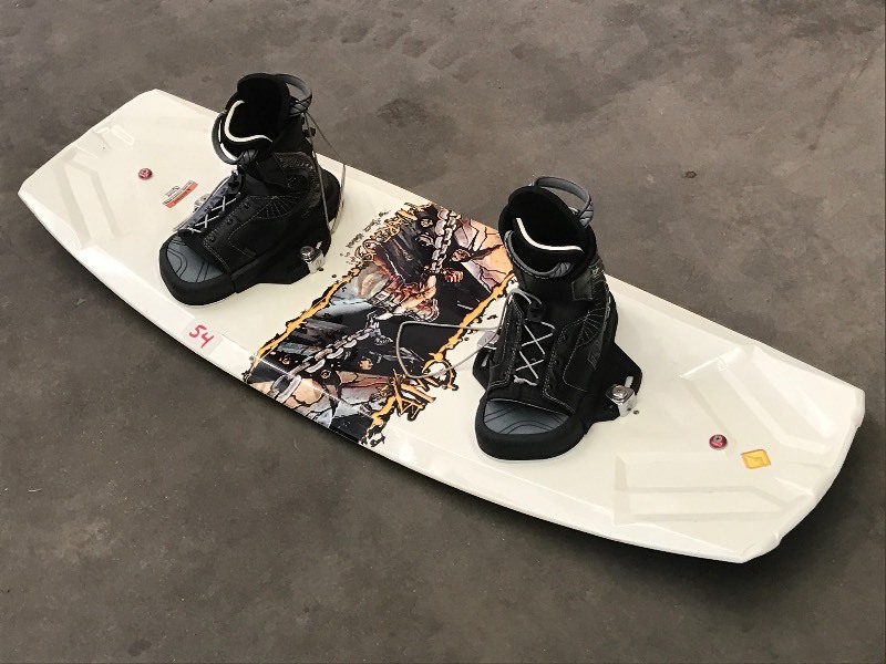 lot 54 image: CWB Board Co. 134cm Wake Board With...
