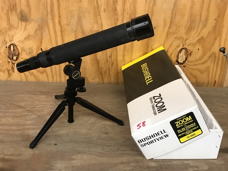 lot 58 image: Bushnell Sportview 60mm Telescope S...