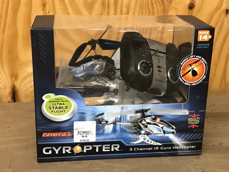 lot 62 image: Propel 3-Channel RC Gyro Helicopter...