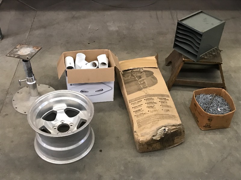 lot 73 image: Lot Of Box Of PVC Fittings, Box Of...