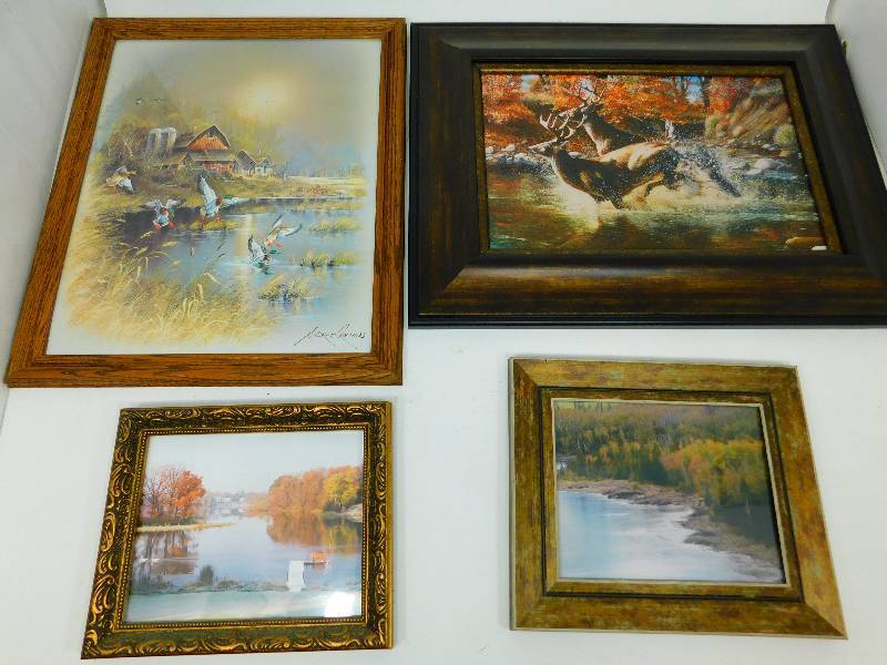 Four Framed Pictures