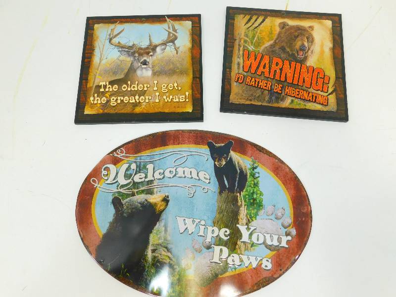 Three Miscellaneous Signs