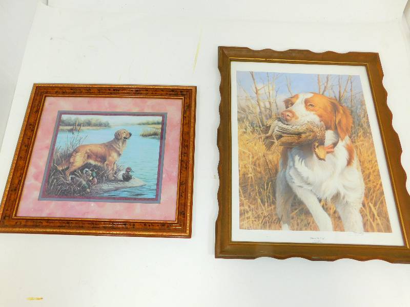 Two Framed & Matted Pictures