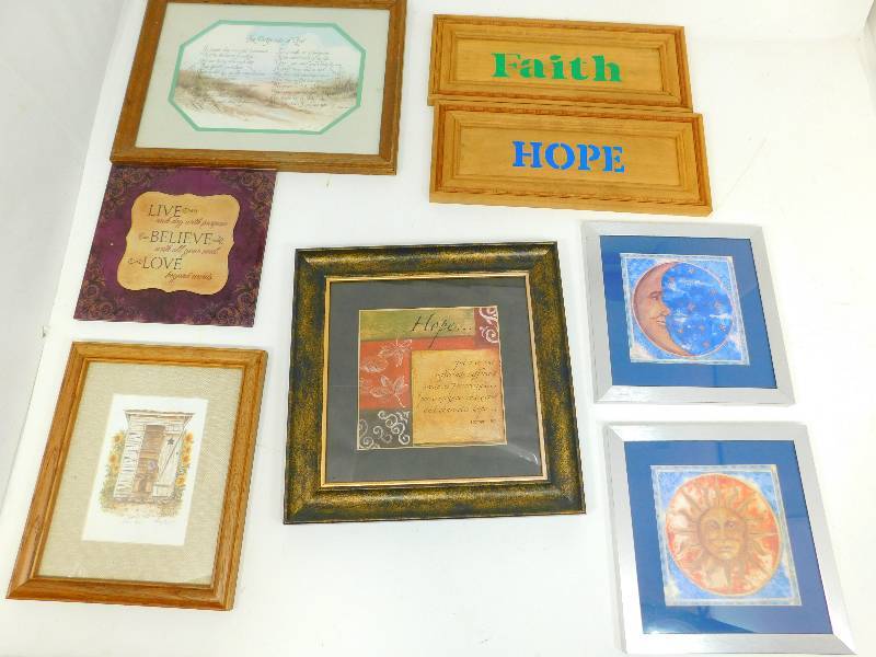 Eight Decor Items
