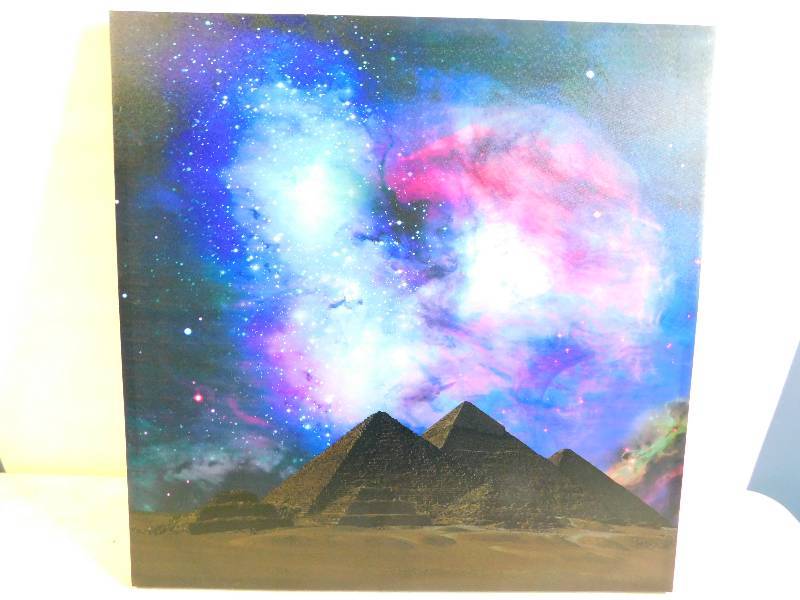 Colored Canvas Picture Of The Mountains & The Sky