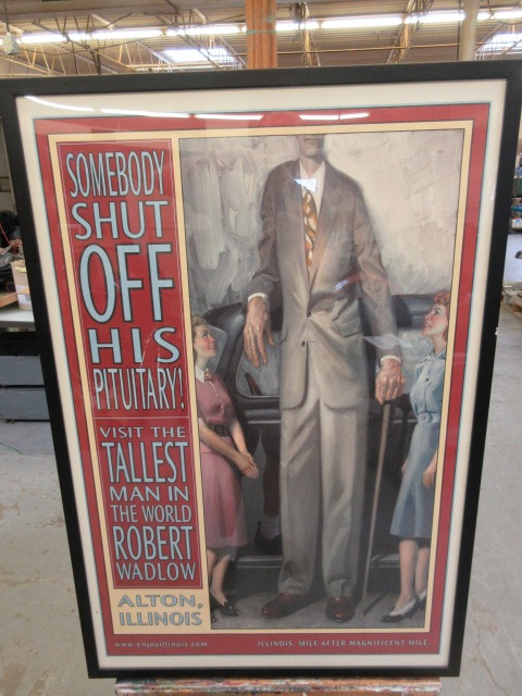lot 612 image: ILLINOIS PROMOTIONAL TOURISM PRINTPOSTER